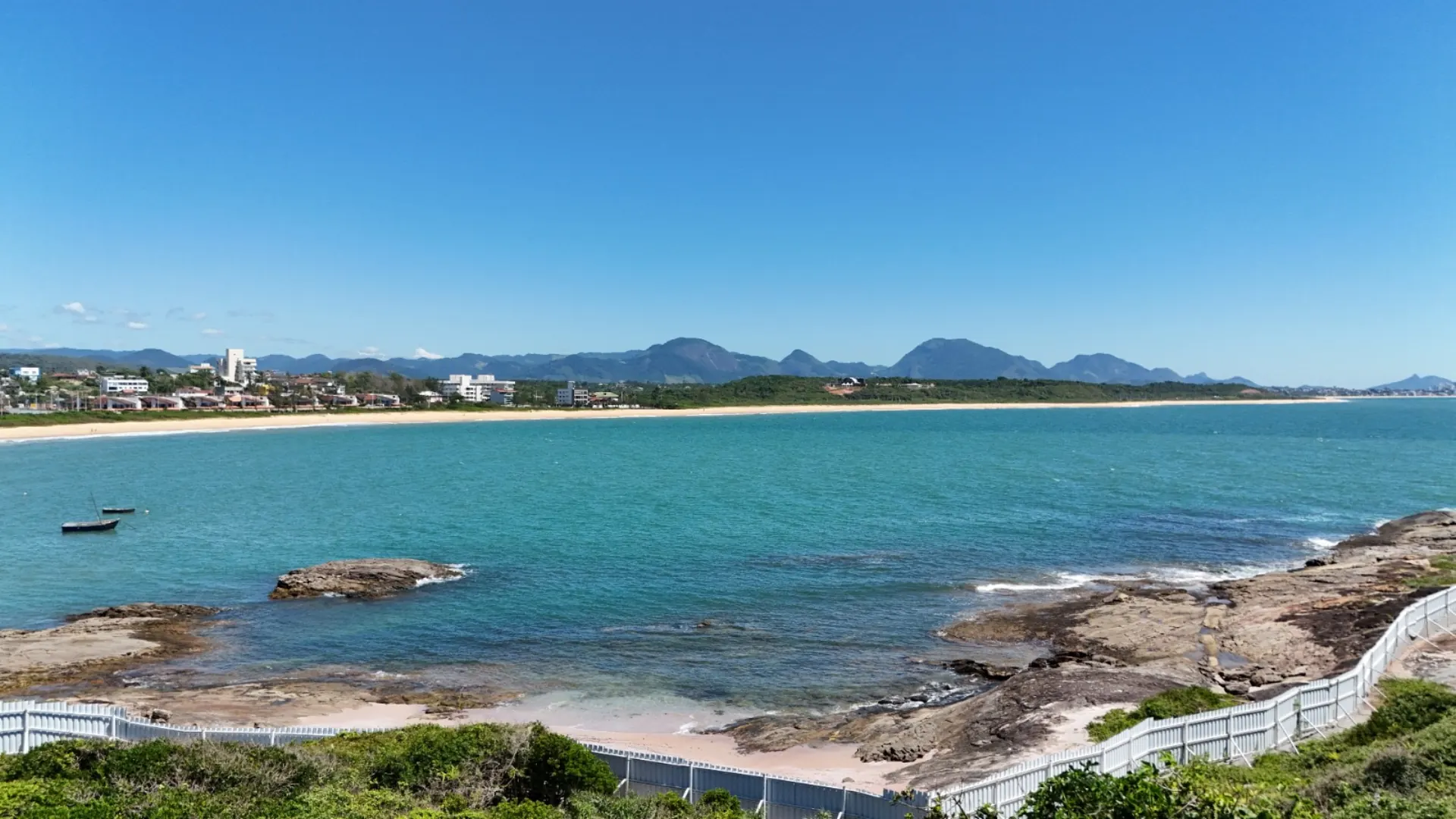 Decorado — Vista panorâmica de Guaibura a partir do apartamento